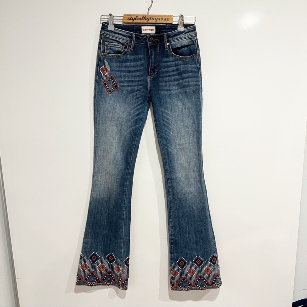DRIFTWOOD Isabel High Rise Flare Jeans - Picture 12 of 12